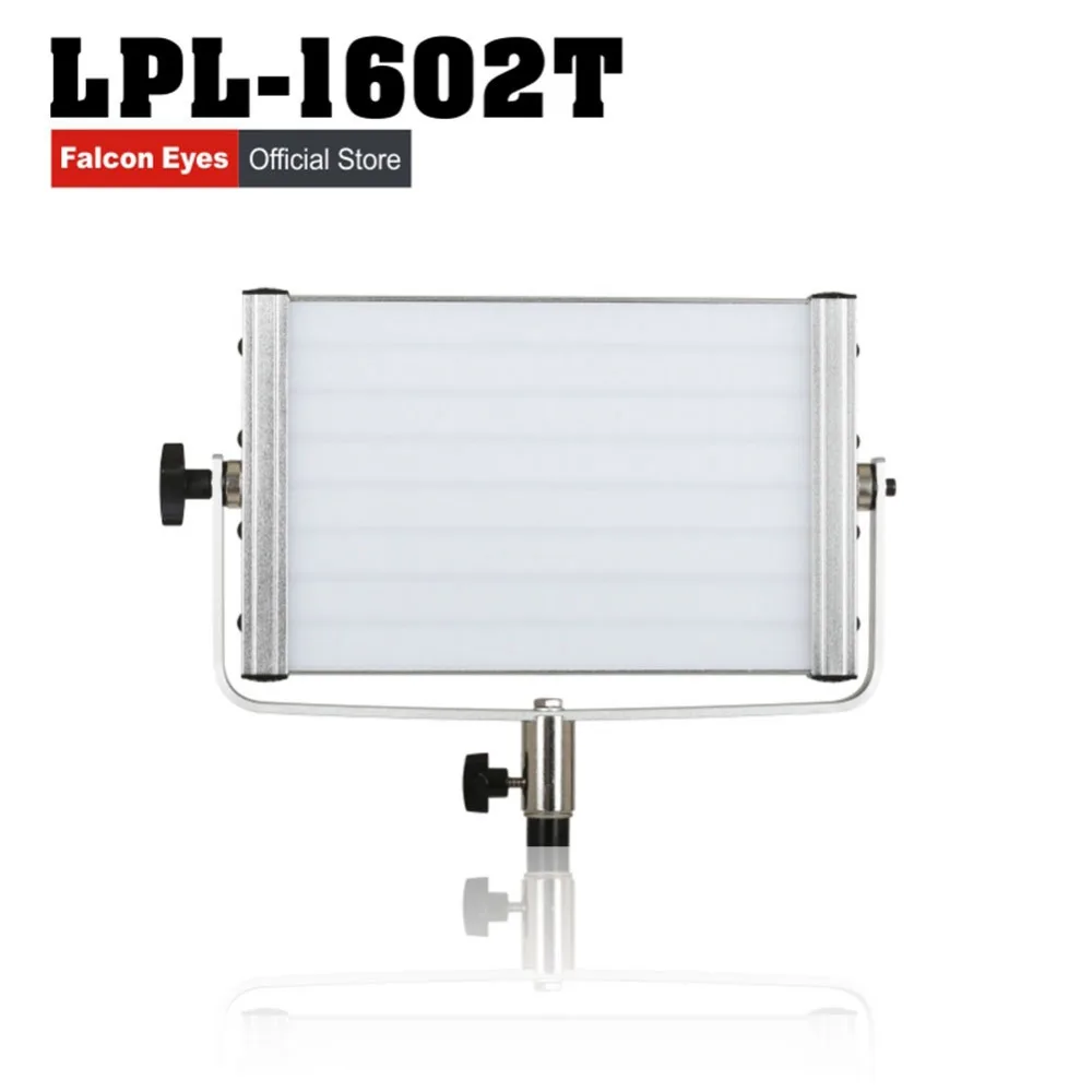 

Falconeyes Diving Video Light 32W Daylight Panel Light Dimmable 120pcs LED Studio Photo Video Interview Lighting LPL-1602T