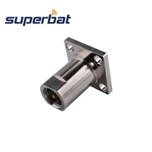 Superbat 10 шт. РФ разъем fme 4 отверстия разъём для настенного крепления мужской с удлиненный диэлектрик и припоя