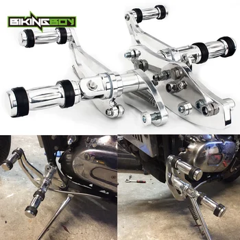 

BIKINGBOY Forward Controls Footpegs for KAWASAKI Vulcan VN 800 B Classic C E Drifter VN800A 95 96 97 98 99 00 01 02 03 04 05 06
