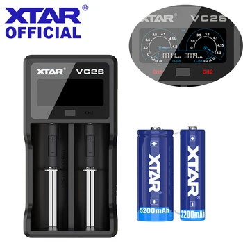 

XTAR 18650 Battery Charger / VC2 VC4 LCD USB Charger / QC3.0 Fast Charging VC4S SC2 / VC2S PB2 Power Bank18650 Battery Charger