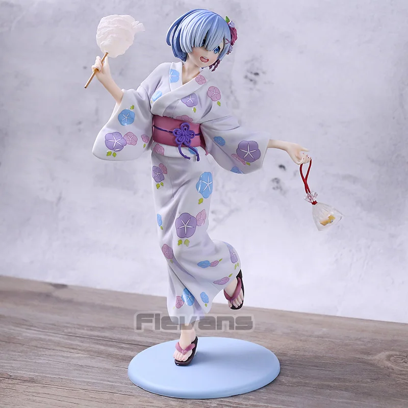 Re: запуск жизни в другом мире от Zero Rem Yukata Ver. ПВХ фигурка аниме девушка Коллекция