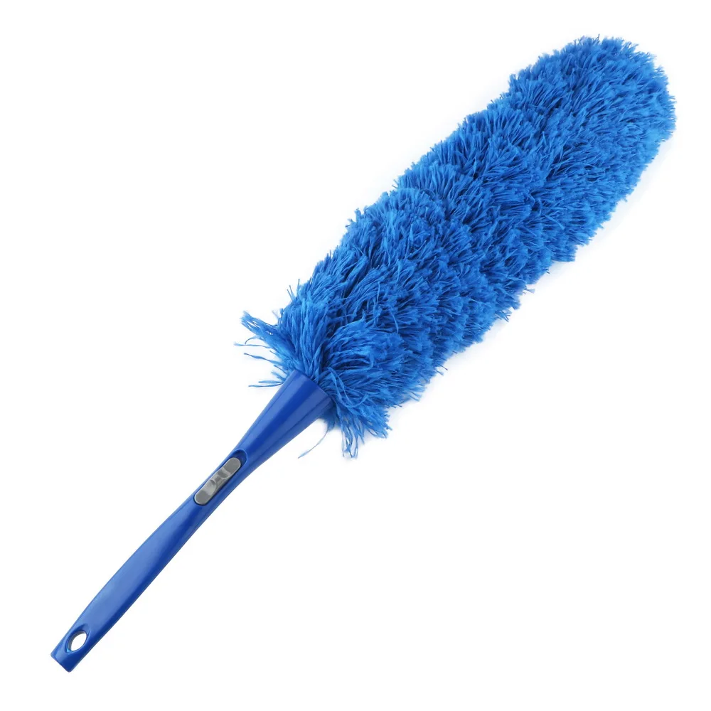 Стирающийся микрофибровый пылеуловитель с длинной ручкой щетка для пыли гибкий пылесборник для мебели для очистки автомобиля