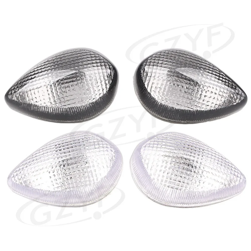 

Pair Turn Signals Light Indicator Blinker Lens for YAMAHA YZF R1 2002 2003 2004 2005 2006 2009 2010 & FZ1 R6S 2006 - 2009