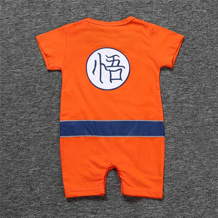Dragon Ball Baby Rompers Newborn Baby Boys Clothes SON GOKU Toddler Jumpsuit Bebes Halloween Costumes For Baby Boy Girl Clothing