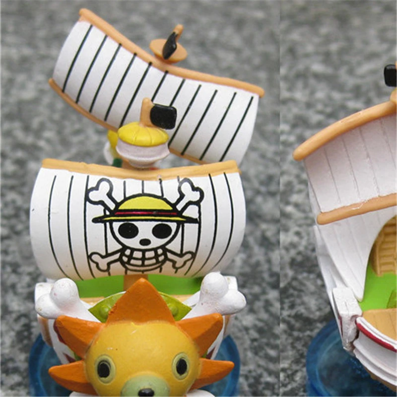 Thousand Sunny Pirate Ship Action Figure 8cm One piece Merchandise