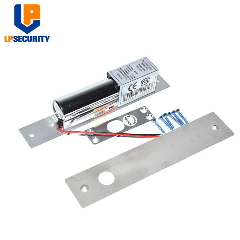 LPSECURITY 12VDC 2 провода низкая температура таймер Электрический deadbolt Дверной