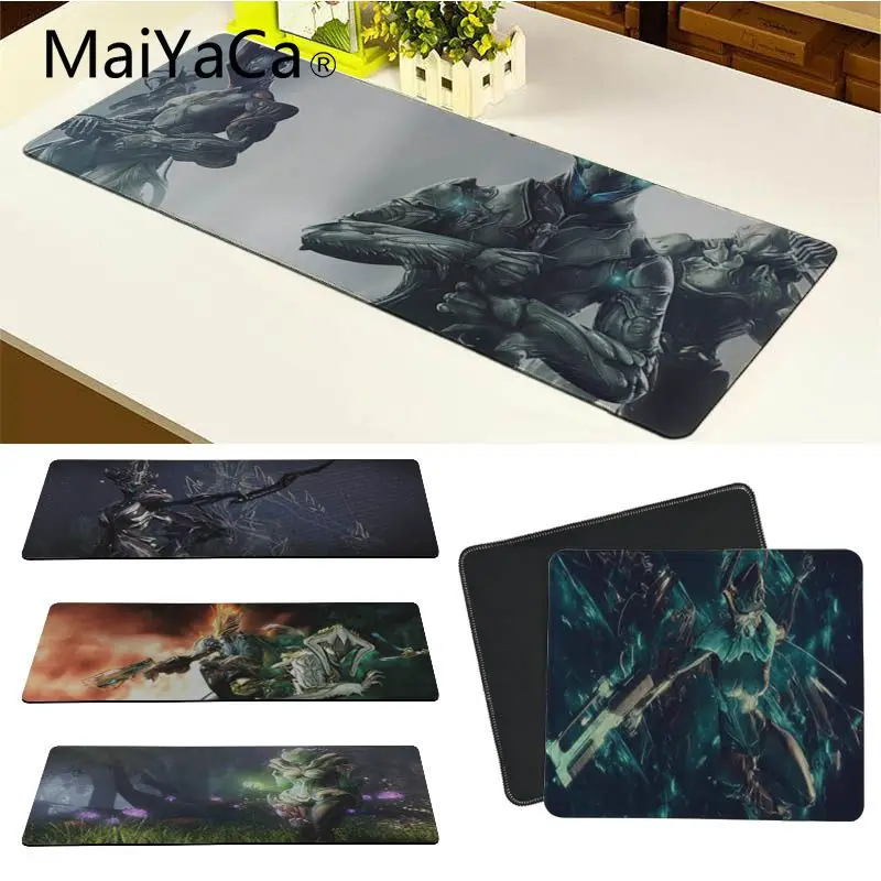 

MaiYaCa Non Slip PC Warframe Durable Rubber Mouse Mat Pad More Thicker and Edge Locking for Laptop Desktop Computer