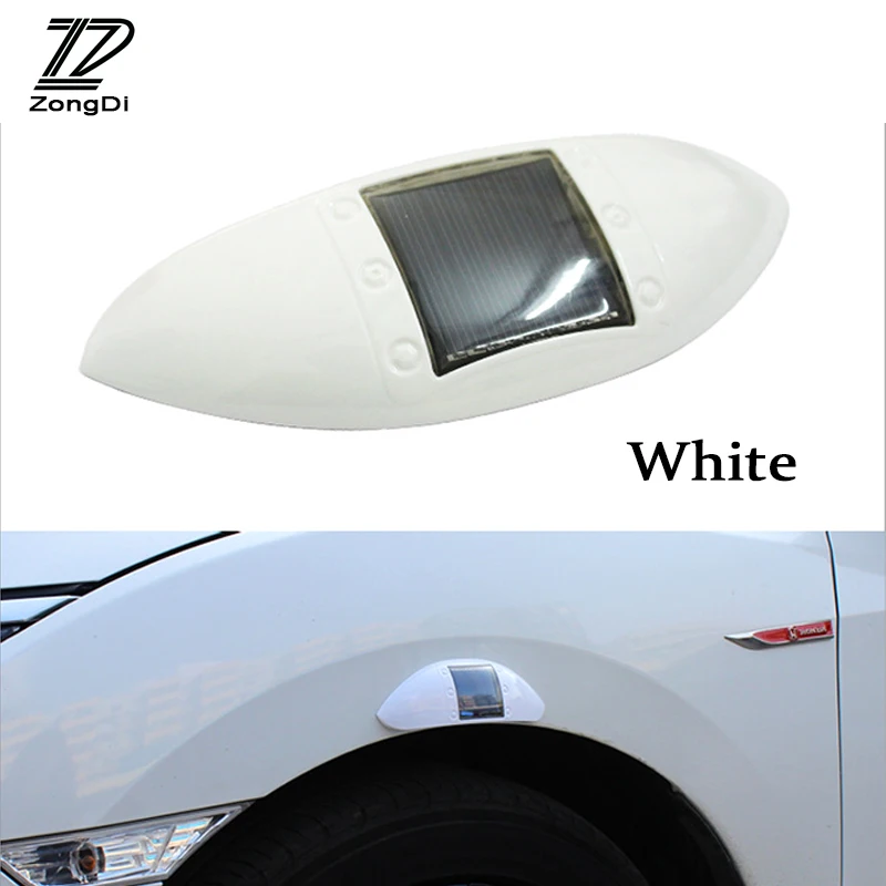 

ZD 1X Car LED wheel eyebrow light Solar energy lamp For Ford focus fiesta Opel astra h g j insignia Citroen c4 c5 c3 Accessories