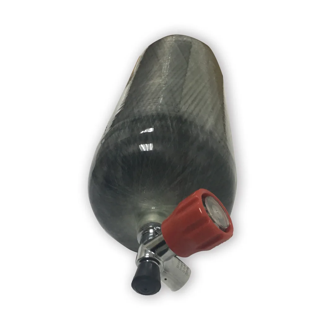 ACECARE pcp воздушный бак 9L hpa 4500psi m18 * 1,5 CE цилиндр pcp для пейнтбола Дайвинг воздушный шар m4 airsoft с красным манометром клапан AC10911