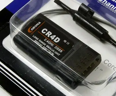 

2.4Ghz 4Ch DSSS Receiver CR4D FOR CT8F/CT8J CR3D 3PK