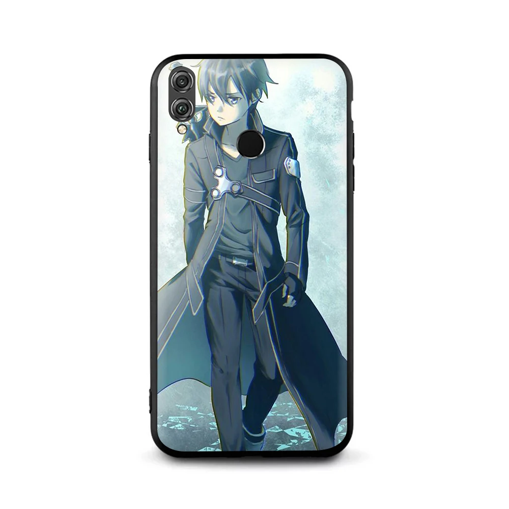 Sword Art Online SAO аниме мягкий чехол для телефона huawei Honor 6A 7A 2GB 3GB 20 Pro 7X8X9X9 10 Lite 7C 8C - Цвет: B9