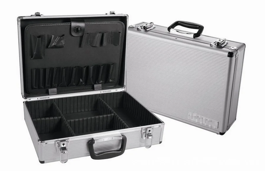 Supply all kinds of aluminum instrumentation boxes portable lockbox