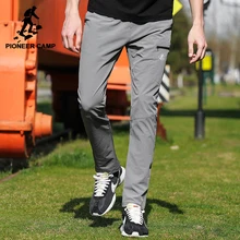 Pioneer Camp Neue schnell trocknend casual hosen männer marke kleidung solide gerade sommer hosen männliche qualität stretch AXX701160