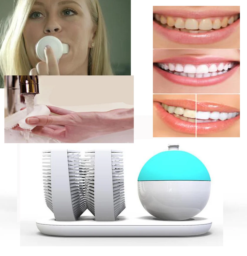 1set 360 Automatic toothbrush Whitening Automatic Electric Toothbrush