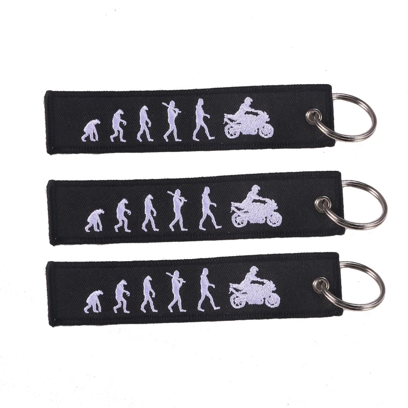 REMOVE-BEFORE-FLIGHT-Fashion-Evolution-Keychain-from-Apes-to-Motorcycle-Riding-Key-Chain-for-Cars-Novelty (3)