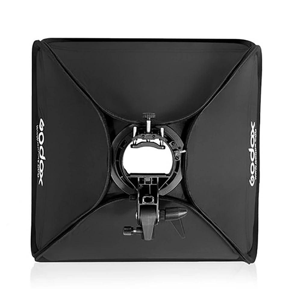 Godox Регулируемый софтбокс для вспышки 80 см * + S образный кронштейн сотовая сетка