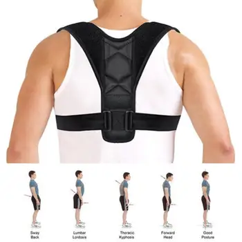 

Medical Adjustable Clavicle Posture Corrector Men Woemen Upper Back Brace Shoulder Lumbar Support Belt Corset Posture Correction