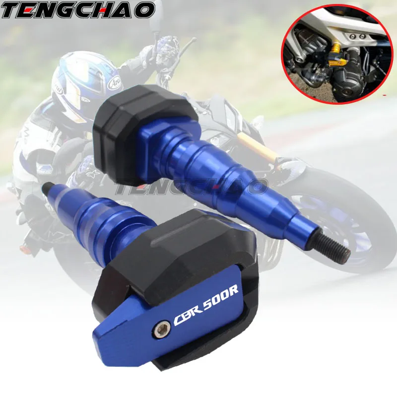 

Motorcycle Protection Frame Slider Fairing Guard Anti Crash Pad Protector For HONDA CBR500R CBR500 R CBR 500R CBR 500 R2013-2017
