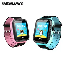 Moonlinks V6G smartwatch kids gps watch phone call IP67 waterproof smart watch for children watches android erkek kol saati