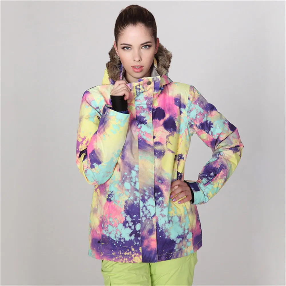 GSOU الثلوج النساء للماء سترة تزلج الفتيات acket للماء تنفس سوبر الدافئة التزلج على الجليد المعاطف يندبروف GSOU الثلوج النساء للماء سترة تزلج الفتيات acket للماء تنفس سوبر الدافئة التزلج على الجليد المعاطف يندبروف