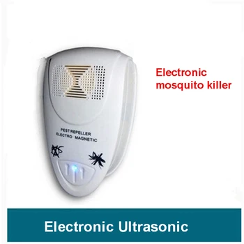 

Electronic Ultrasonic mosquito killer Indoor Anti Pest Bug Control Rat Mosquito Killer Bug Reject Pest Repeller 5pcs/lot
