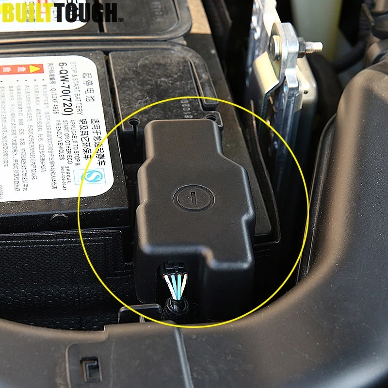 

Car Engine Battery Anode Negative Electrode Pole Terminal Protective Cover For Nissan X-Trail XTrail Rogue T32 2017 2018