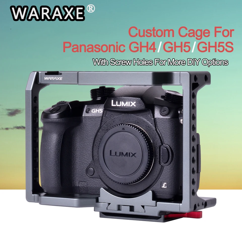 Камера WARAXE Panasonic LUMIX H4/GH5/GH5S, камера без каркаса, легкая каркаса, поддерживает 2820