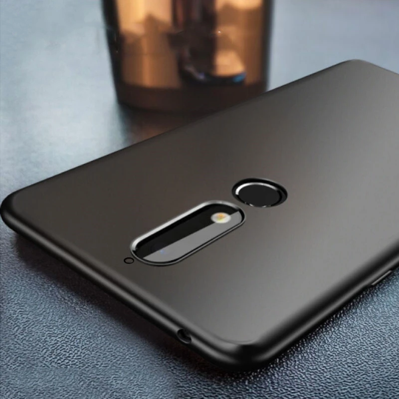 

Ultra Thin Black Color Matte Soft TPU Silicone Phone Case Cover For Nokia 2 3 5 6 7 8 9 2.1 3.1 5.1 6.1 7.1 Plus Back Capa Coque