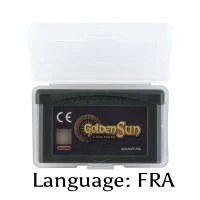 

32 Bit Video Game Cartridge Golden Sun The Lost Age Console Card FRA Version FRA Language Support Drop shipping