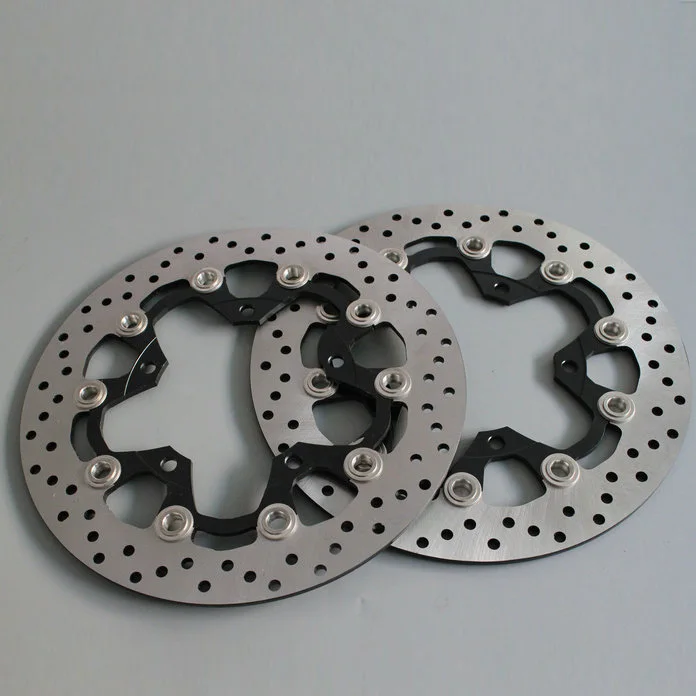 

2 pieces motorcycle Front Disc Brake Rotor Scooter Front Rear Disc Brake Rotor for SUZUKI GSXR1300 HAYABUSA1300 2008 2009 -2015