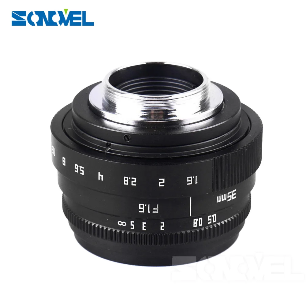 Объектив камеры 35 мм f1.6 C крепление Объективы для видеонаблюдения II N1 Fujifilm Fuji NEX