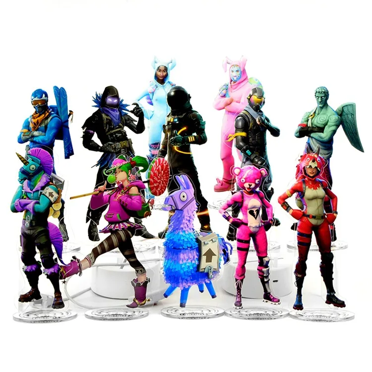 28 styles game fortnite battle royale action figure toy lama - fortnite figurine