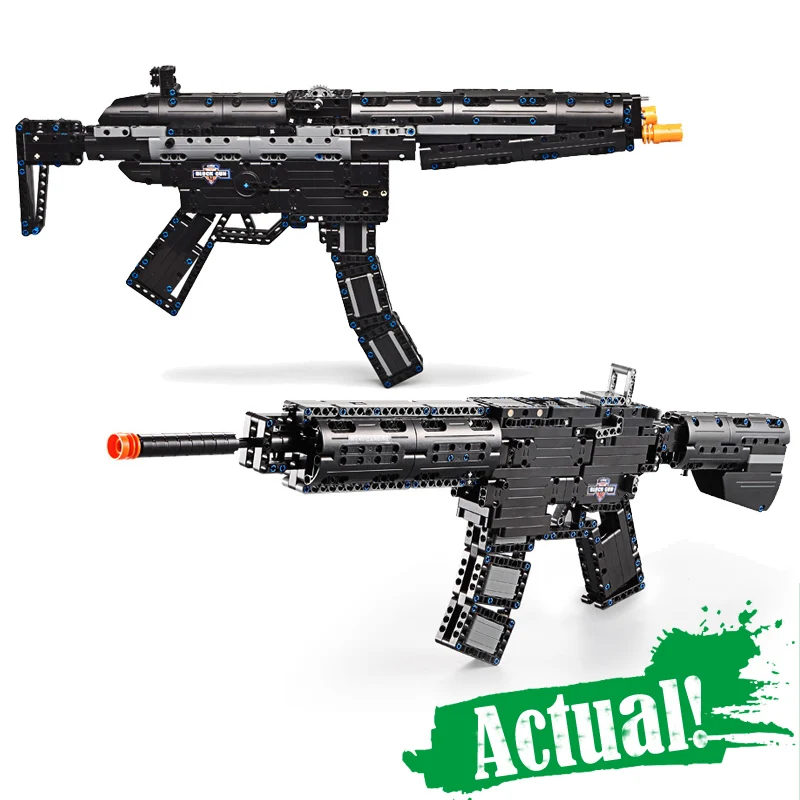 

Revolver Pistol Power GUN SWAT Technic Military Army Model Building Blocks Brick Set Weapon Compatible legoingly Toys For Boys