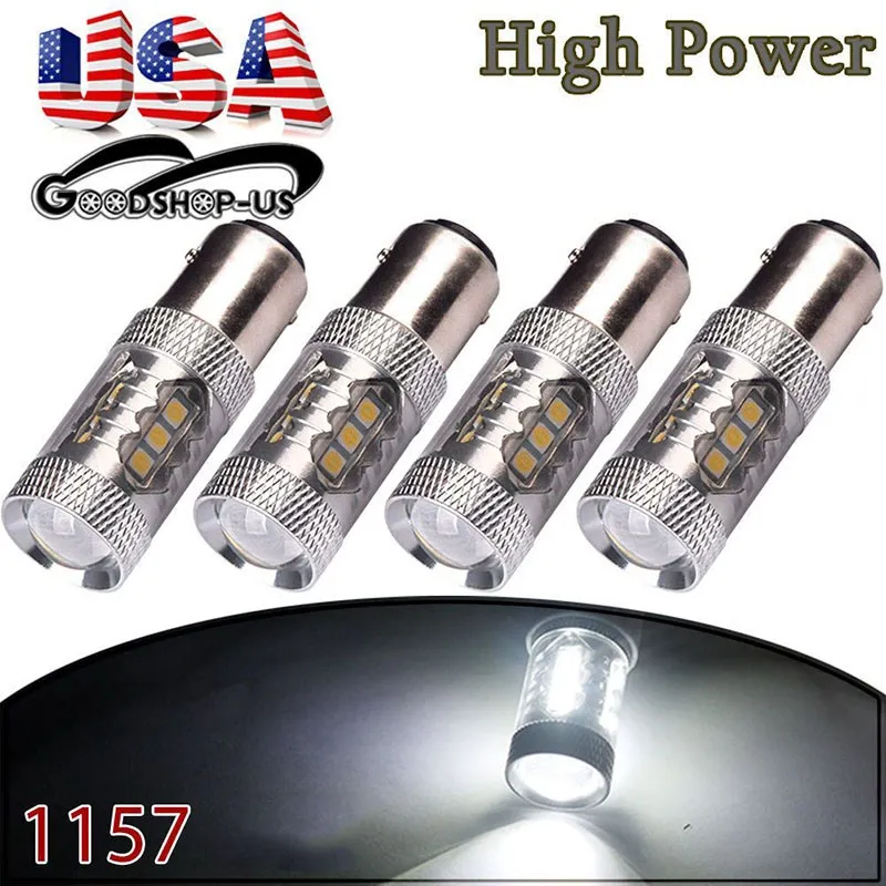 1 шт. Высокая мощность 1157 BAY 15D P21/8W 16 SMD 3030 светодиодный задний фонарь задние