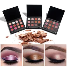 HUAMIANLI Палетка теней для век в виде бабочек, новинка, 12 цвета высокого качества блеск матовые тени для век, палитра, Silty Delicate Водонепроницаемый прочного легко макияж