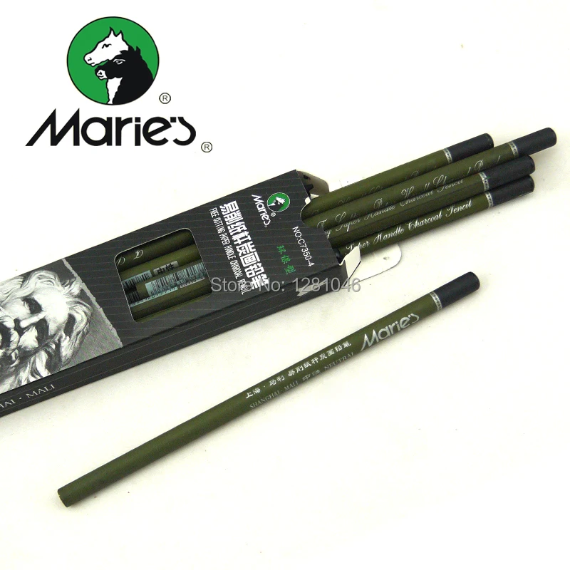 Карандаш LifeMaster Maries с древесным углем 12 карандашей/партия