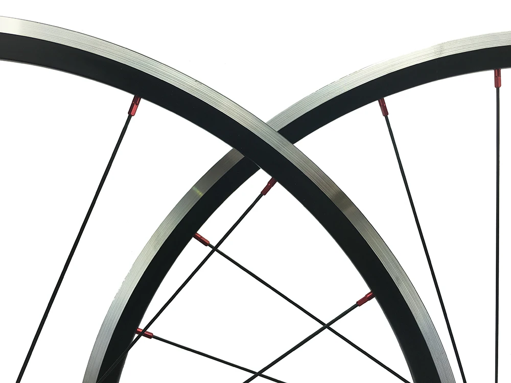 KinLin XR 270 Niobium Alloy Clincher Red 700c x 27mm Deep Bicycle Rim