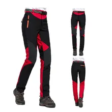 Mortonpart Для женщин Зимние флисовые Softshell брюки Термальность Водонепроницаемый спорта на открытом воздухе походы Лыжный Спорт Кемпинг женские брюки