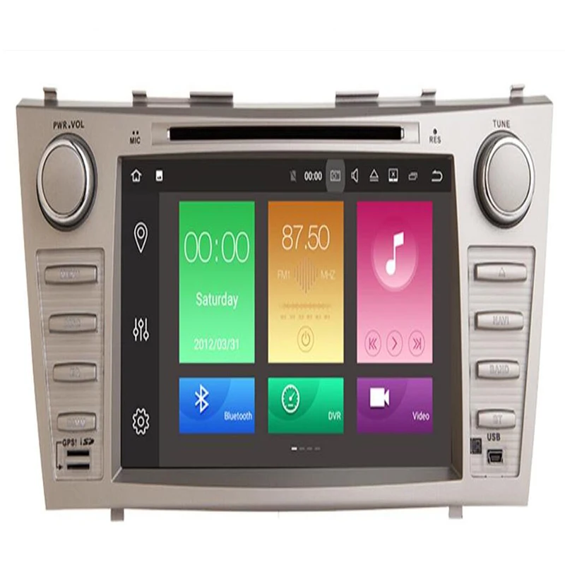 

2 Din AutoRadio GPS Android 9.0Car DVD Multimedia For Toyota Camry 2007 2008 2009 2010 2011 Aurion 2006 Head Unit Wifi 4G BT TV