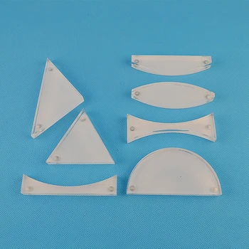 

High Quality Optical Education Tool Magnetic Acrylic Prisms Seven-color Sunlight Physics Teaching Light Spectrum Prism