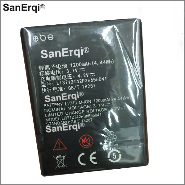

For ZTE L530G blade C310 battery Li3712T42P3h655041 1200mah Batteries Battery