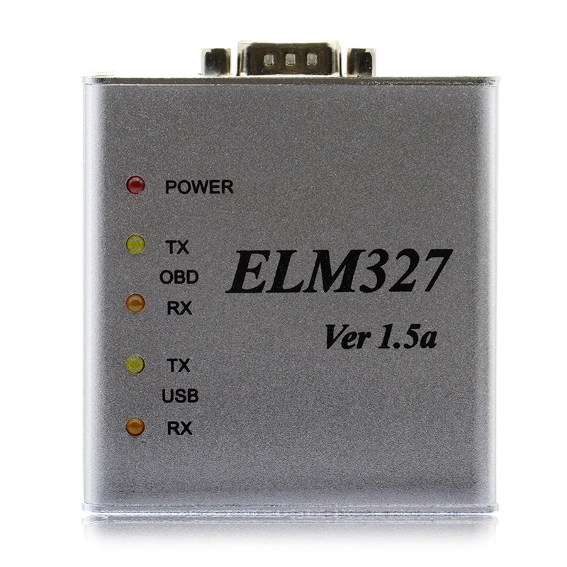 Beste Metalen Aluminium ELM327 V1.5 OBD2 Auto Diagnostic Tool ELM 327 V1.5a OBD OBDII ELM327 USB Metalen Interface Foutcode Scan