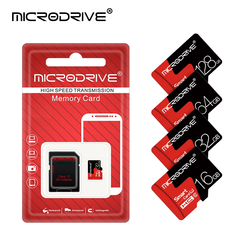 Sd-карта 32 Гб microsd 8 Гб 16 Гб sd-карта 64 Гб карта памяти 32 Гб Micro sd карта Cartao De Memoria 128 Гб класс 10 с бесплатным адаптером