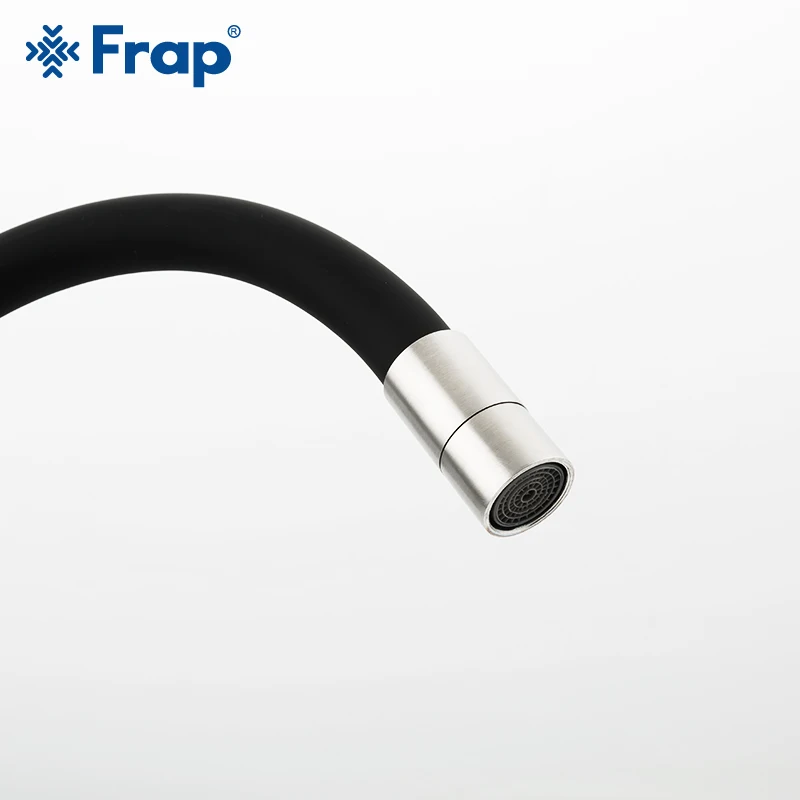 Frap Kitchen Faucet Black single cold faucet 304 stainless steel wall mounted tap wash Kitchen sink mixer brushed single faucet Frap Kitchen Faucet Black single cold faucet 304 stainless steel wall mounted tap wash Kitchen sink mixer brushed single faucet