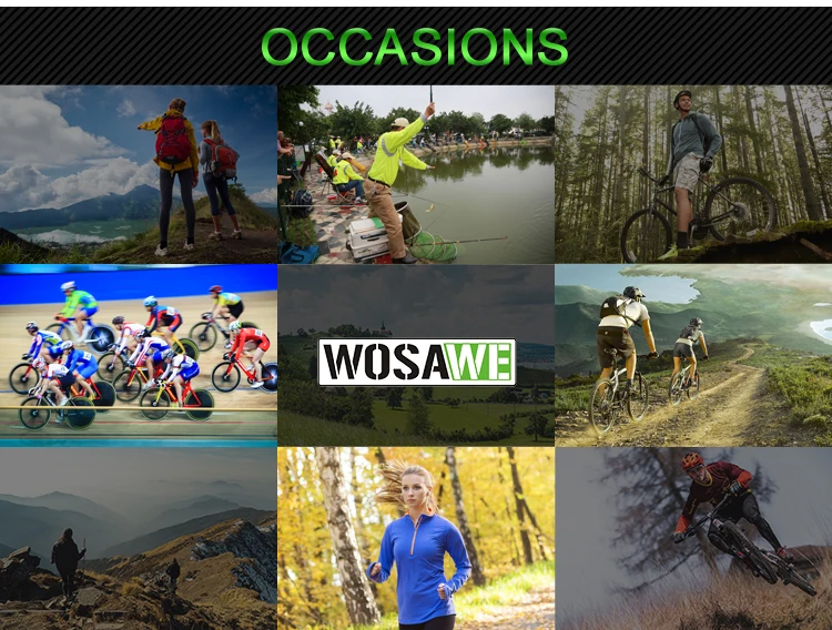 WOSAWE, летняя мужская велосипедная Джерси с длинным рукавом, MTB, для спорта на открытом воздухе, тонкая куртка, Майо, для езды на велосипеде, велосипедные рубашки, 4 цвета, одежда