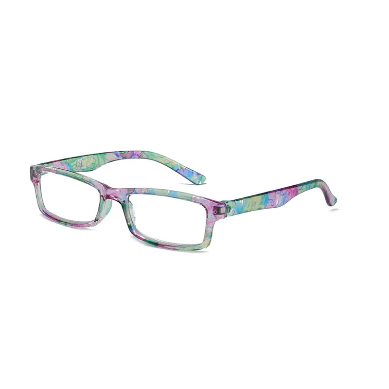 Iboode очки для чтения для женщин и мужчин ультралегкие полимерные оптические очки унисекс винтажные компьютерные пресбиопические Очки полная оправа очки - Цвет оправы: Зеленый