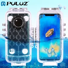 PULUZ 40 м водонепроницаемый корпус для дайвинга для huawei mate 20 Pro фото видео съемки подводный чехол Чехол