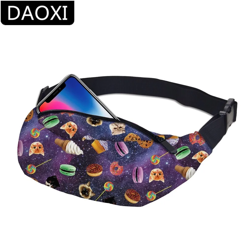 DAOXI القط الخصر الحقيبة اللياقة البدنية تجريب حزام الرياضة الخصر حزمة ممارسة الخصر حقيبة ل تشغيل رياضة الدراجات DXYB-30