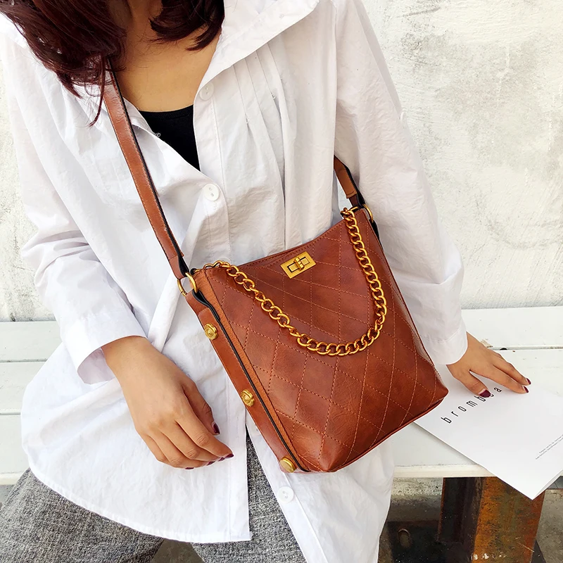 

Crossbody Bags Women Designer PU Leather Bags Female Handbags Pure Color High Capacity Crossbody Bag Female Handbags and Purses