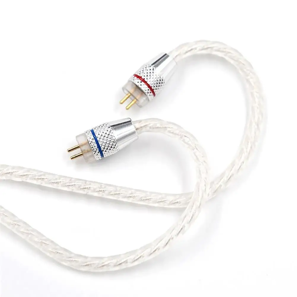 

Silver Plated Noise Reduction HiFi 3.5mm Plug Earphone Cable for CCA-C10/C10 Silver